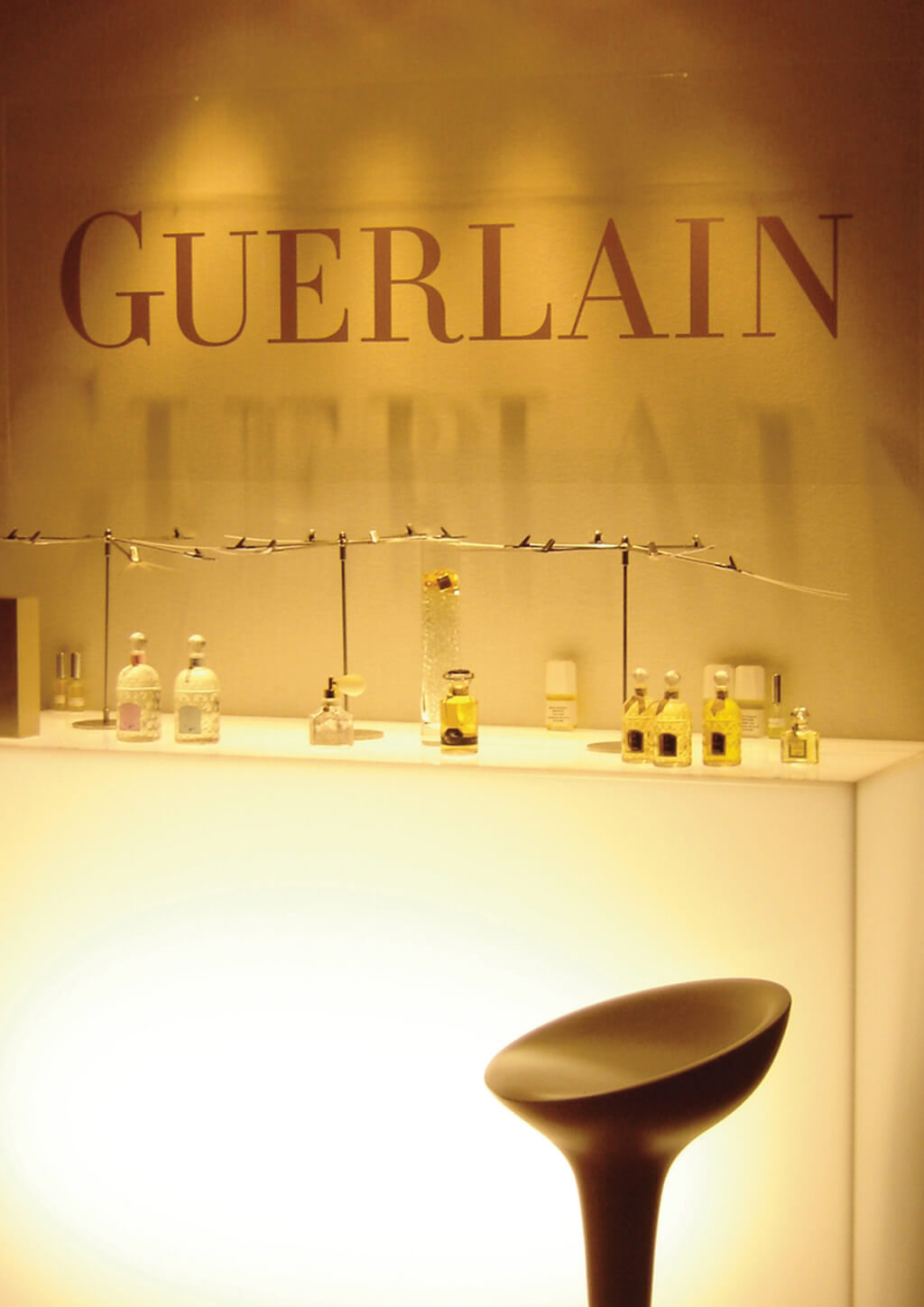 <p>Parfums Guerlain : Lancement et inauguration de flagship Guerlain aux Champs Elysées</p>
