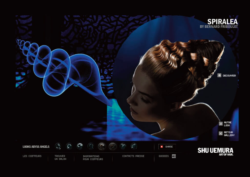 <p>Shu Uemura : Développement & création du site Gallery of art</p>
